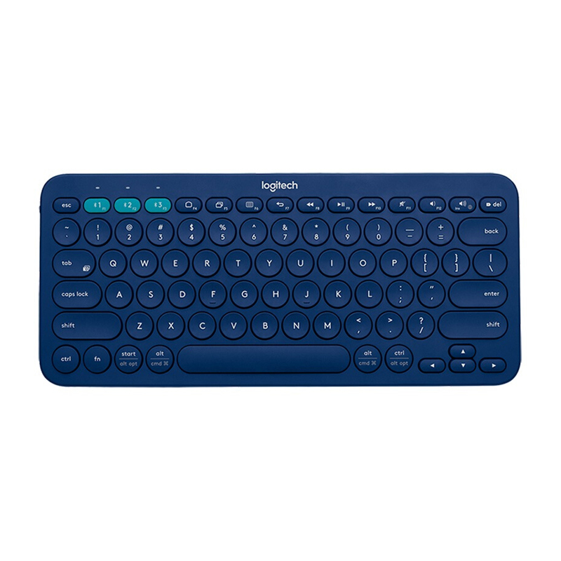 羅技(logitech)k380 無線藍牙鍵盤 藍色